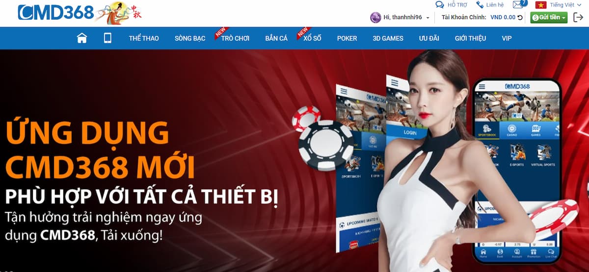 Nhà cái CMD368